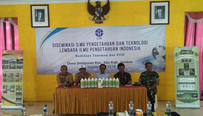 pupuk organik, organisme hayati, pupuk lipi, jember, petani jember