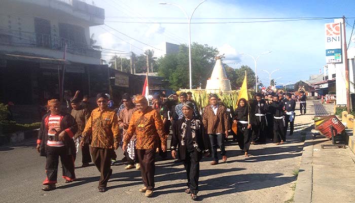 grebeg kirab, kirab muharam, 1 muharam, muharam, tahun baru islam, kabupaten nunukan, warga jawa nunukan, 1440 hijriyah, tahun hijriyah, nusantaranews