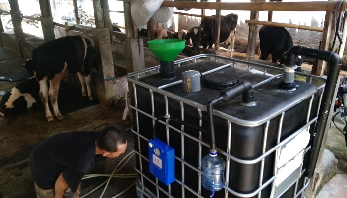 biodigester, ftui, anondho wijanarko, program hubah ui, limbah organik, biogas, energi terbarukan, bahan bakar gas, nusantaranews, nusantara, nusantara news