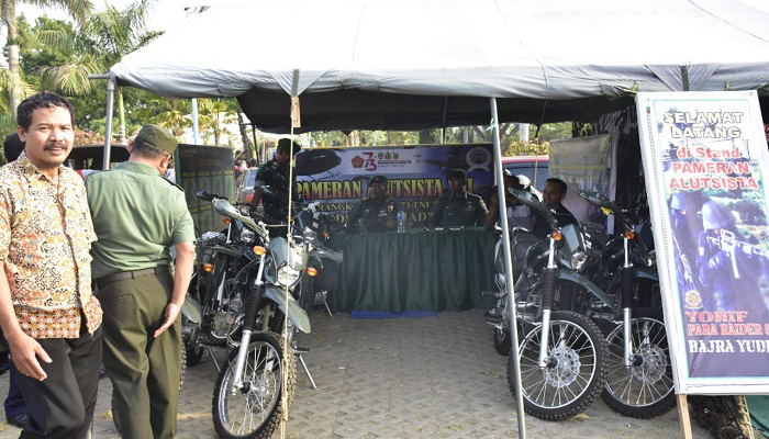 alutsista, alutsista tni, pamrean alutsista, alun-alun madiun, kota madiun, dandim madiun