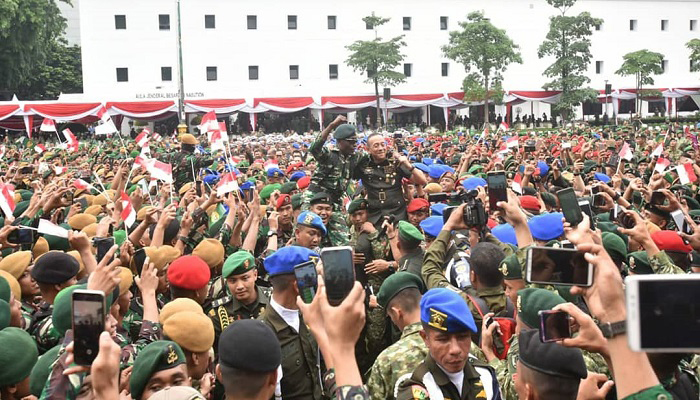 jenderal mulyono, jenderal andika perkasa, prajurit tni ad, tni ad, angkatan darat, ksad, nusantaranews