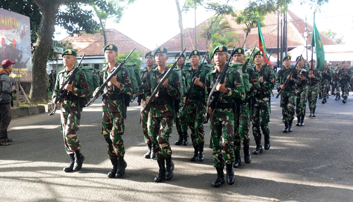 hari infanteri, pasukan infanteri, prajurit infanteri, divisi infanteri kostrad, mayjen marga taufiq, hari lahir infanteri, perintah jenderal soedirman, siasat perang gerilya, nusantaranews, agresi militer belanda, peleton beranting