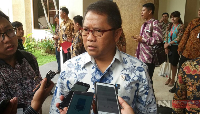 Menteri Komunikasi dan Informatika Rudiantara. (Foto Restu Fadilah/NUSANTARANEWS.CO)