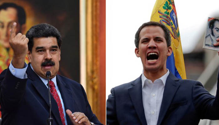 Nicolas Maduro dan Juan Guaido (Foto Istimewa)