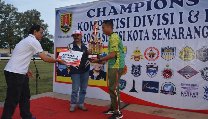 PSAD Kodam Diponegoro Juara Divisi I PSSI Kota Semarang