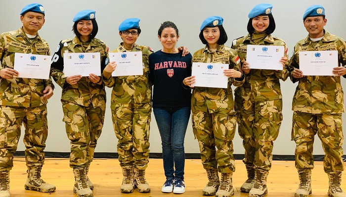 wanita tni, misi perdamaian, satgas mpu unfil, lebanon, konflik lebanon, satgas mpu konga, peacekeepers, women peacekeepers