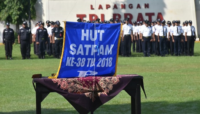 HUT Satpam ke -38 tahun. (Foto: NUSNATARANEWS.CO)