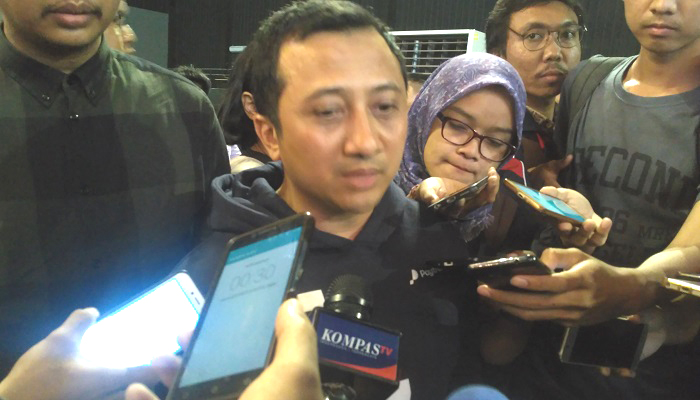 CEO Paytren, Yusuf Mansur ajak masyarakat berdiri tegak hadapi kepungan sejumlah platform penyedia cashless money (dompet digital non tunai) asal Cina yang masuk ke Indonesia. (Foto: Romandhon/NUSANTARANEWS.CO)