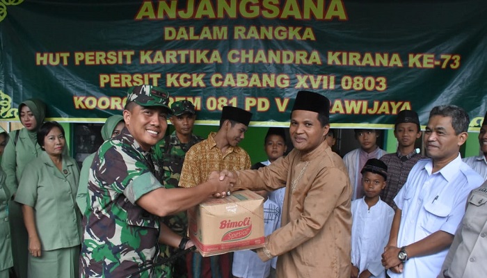 anjangsana, panti asuhan, madiun, dandim madiun, nusantaranews