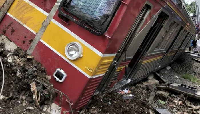 FOTO KRL Cilebut-Bogor Anjlok (Foto Istimewa)