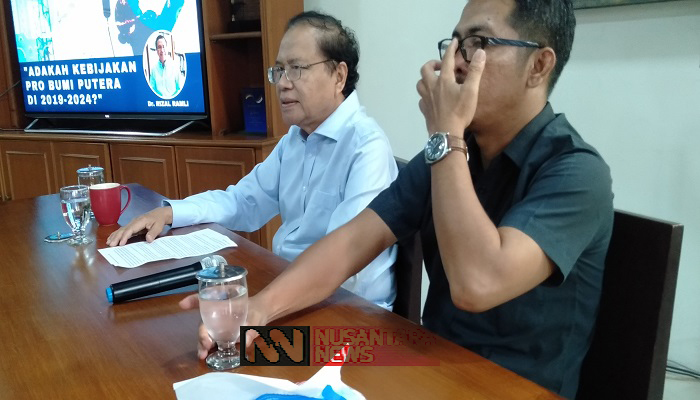 ekonom senior, rizal ramli, affirmative policy, jokowi dan prabowo, nusantaranews