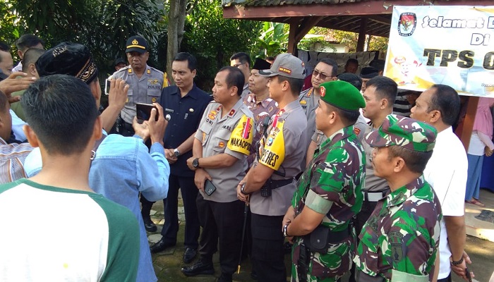 dandim madiun, wakapolda jatim, pantau tps, madiun, nusantaranews