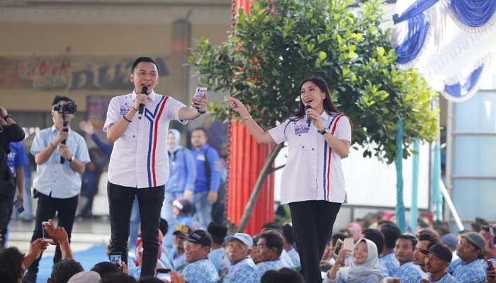 Sulut Semangat Kader Demokrat Ngawi, Ibas Dobrak Kandang Banteng, nusantaranewsco