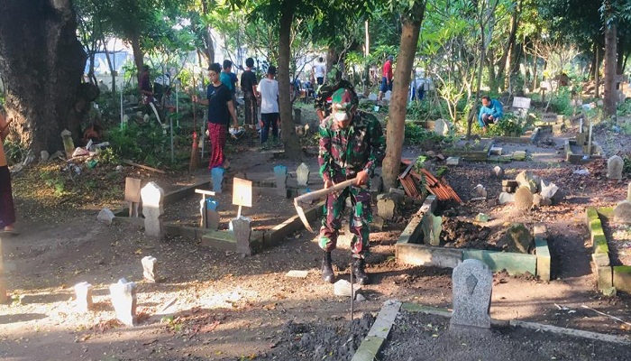 Berbagai tradisi, mulai dilakukan oleh masyarakat guna menyambut datangnya bulan Suci Ramadhan, Minggu (5/5/2019). (Foto: Istimewa)