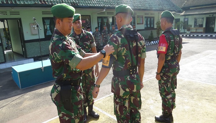 latihan posko I, resmi dibuka, korem 083, baladhika jaya, nusantaranews