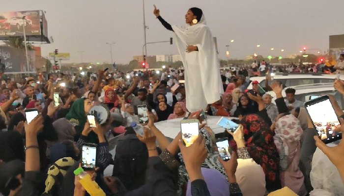 perempuan, sudan, revolusi, nusantaranews