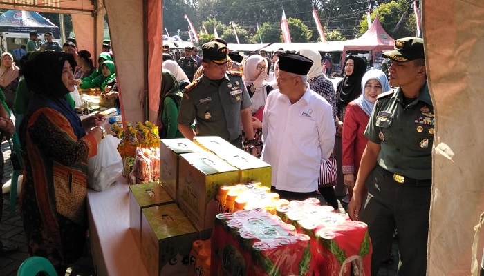 bazar murah, korem baladhika jaya, jelang lebaran, nusantaranews