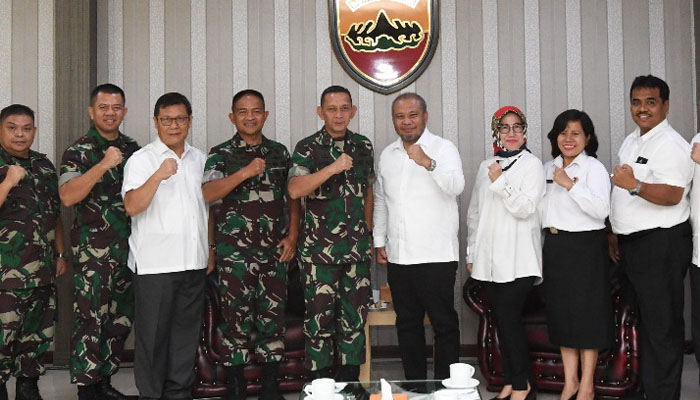 Gandeng BPN Sumut, Pangdam Programkan Sertifikasi Semua Aset Lahan Kodam I/BB. (Foto: Pendam I/BB)