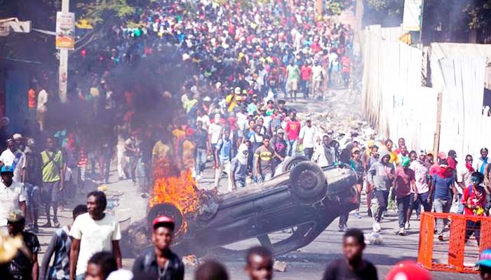 Negara Haiti menuju kehancuran