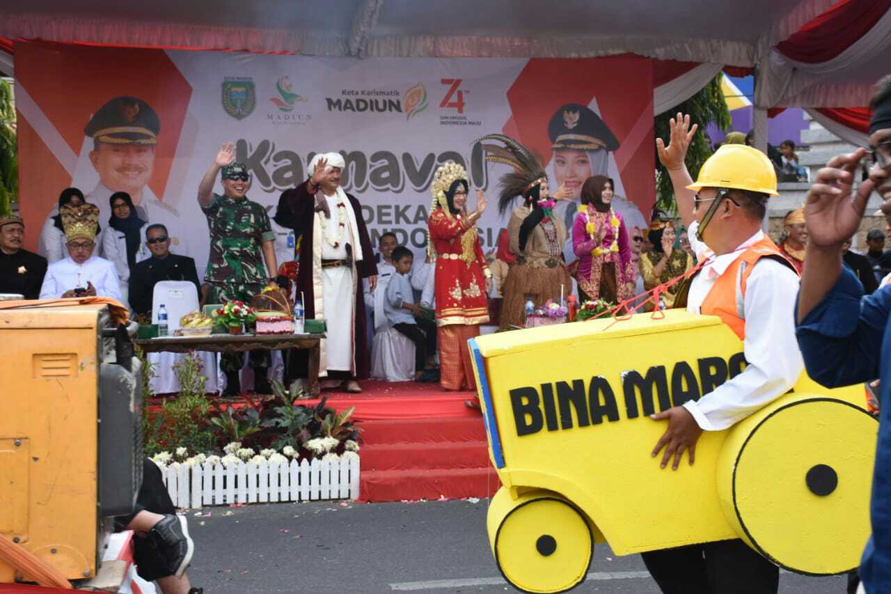 Meriahnya Karnaval Kebudayaan di Kabupaten Madiun