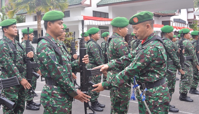 prajurit korem, akhir bulan, baladhika jaya, latihan permildas, nusantaranews