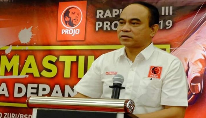 projo, pro jokowi, ormas pengawal jokowi, nusantaranews, budi arie setiadi