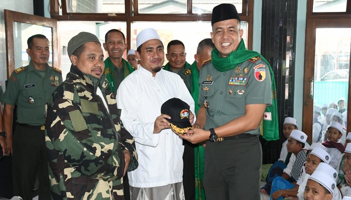 danrem, santi, teruskan perjuangan, para ulama, pahlawan, nusantaranews