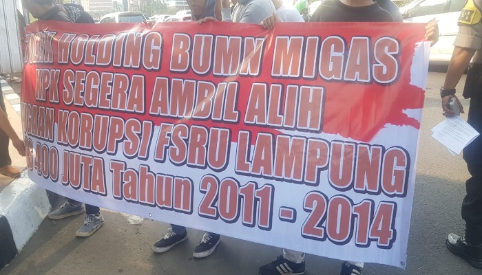 iew, desak kpk, dugaan korupsi, korupsi fsru, pgn, nusantaranews