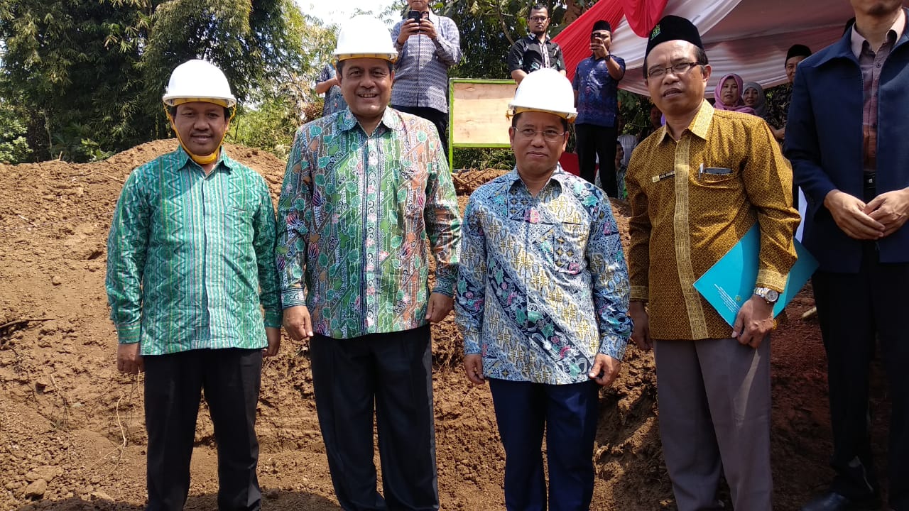 Lima Pesan Dirjen Pendidikan Islam Pada Ground Breaking Gedung FUAH IAIN Jember. (Foto Istimewa)