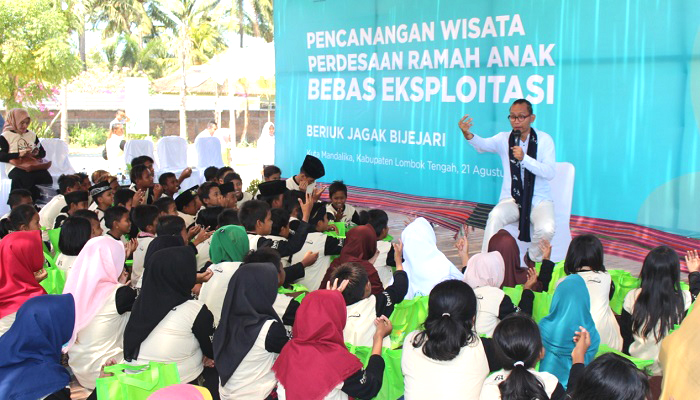 desa wisata ramah anak, kemen pppa, kuta, desa wisata, bebas eksploitasi, nusantaranews