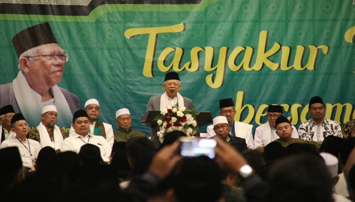 kh ma'ruf amin, tantangan besar, wakil presiden terpilih, nusantaranews