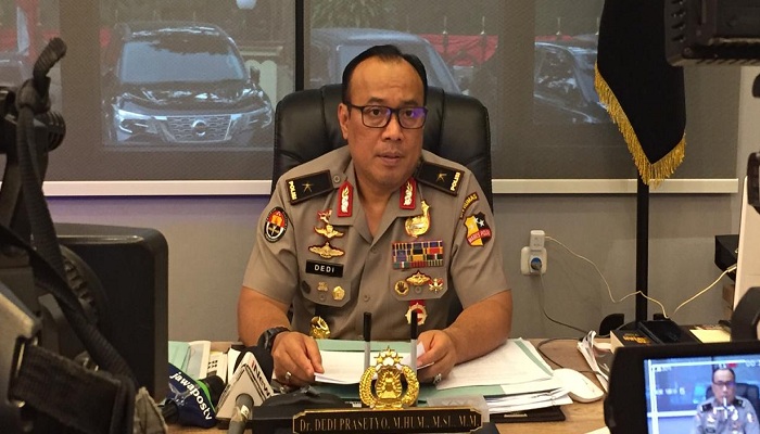 ipda erwin yudha, polisi terbakar, meninggal dunia, amankan demo, mabes polri, naikkan pangkat, aiptu, ipda, nusantaranews