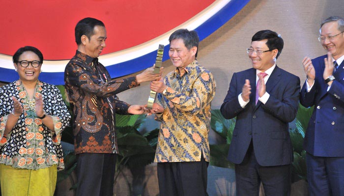 presiden jokowi, sekretariat asean, gedung baru, sisingamaraja, nusantaranews