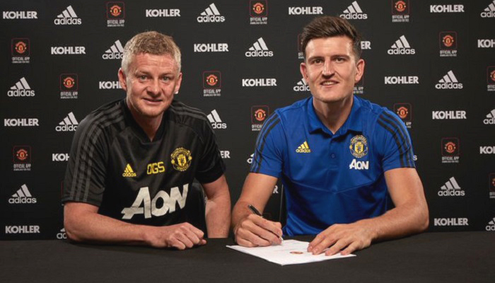 harry maguire, manchester united, pembelian, nusantaranews