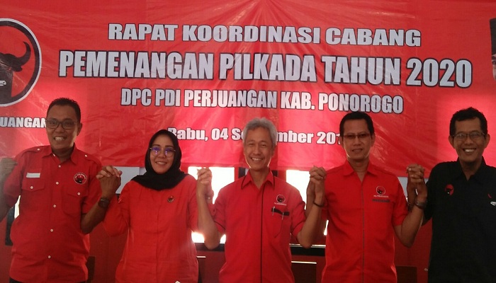 pilkada serentak, pdip ponorogo, pendaftaran kandidat, nusantaranews