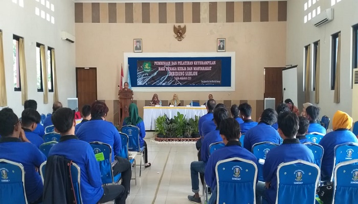 tingkatkan sdm, dinas koperasi, sumenep, pelatihan sablon, nusantaranews