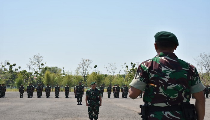 Mayor Arm Adwi Prasetya, lulusan Akademi Militer Tahun 2006 yang sebelumnya menjabat Kasilog Menarmed 1/Divif 2 Kostrad secara resmi menjabat Wadanyonarmed 12/Divif 2 Kostrad. (Foto: Istimewa)