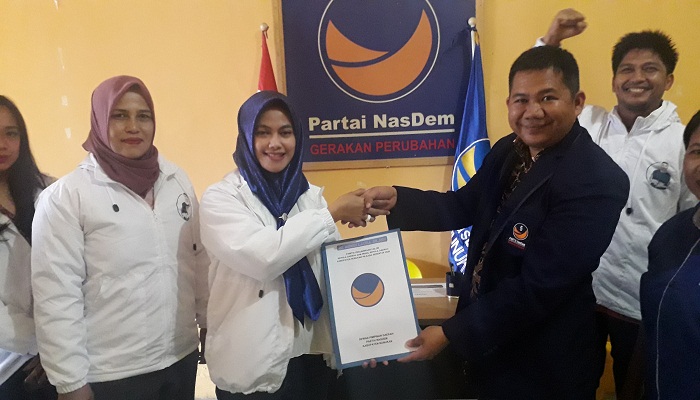 asmin laura hafid, optimis, dukungan penuh, nasdem, pilkada 2020, nusantaranews