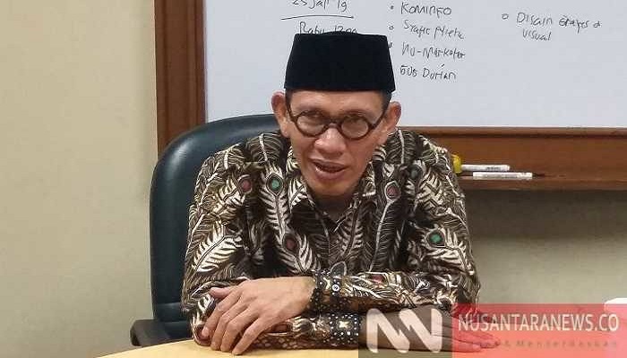 Ketua Pengurus Besar Nahdlatul Ulama (PBNU) Robikin Emhas. (FOTO: NUSANTARANEWS.CO)