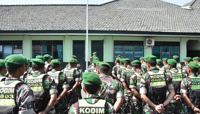 Kodim Madiun Siaga Satu Jelang Pelantikan Presiden dan Wakil Presiden