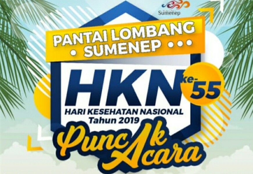 Pantai Lombang Jadi Tempat   Puncak HKN 2019