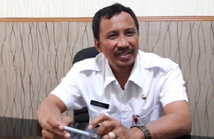 Moh. Ramli Kepala Dinas Pemberdayaan Masyarakat Desa (DPMD) Kabupaten Sumenep. (FOTO: NUSANTARANEWS.CO/Mahdi)