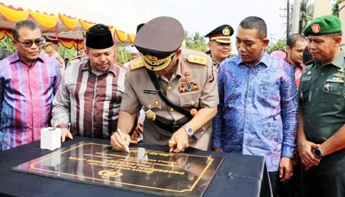 Kapolda Aceh resmikan pembangunan Polres Pidie Jaya