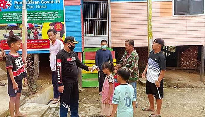 Menengok sinergitas TNI-Pemkab Nunukan cegah Covid-19 di tapal batas.