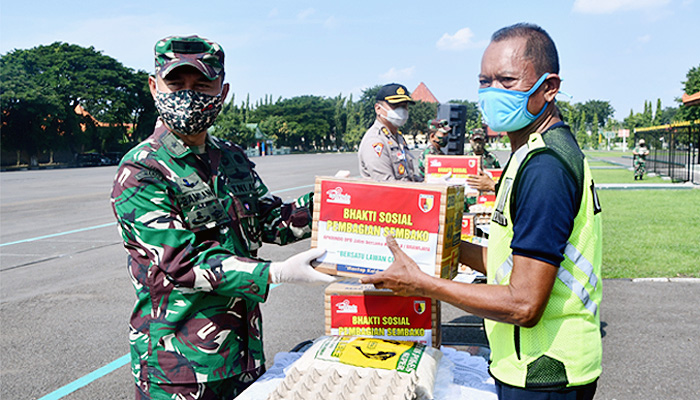 Apresiasi peran elemen masyarakat di tengah pandemi.