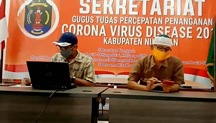 Kasus baru pasien positif Corona di Nunukan adalah kluster Sukabumi.