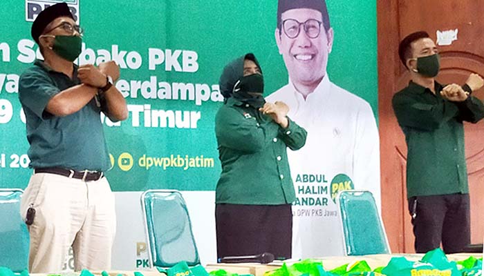 PKB gelontor bantuan untuk masyarakat terdampak Covid-19 di Jatim.