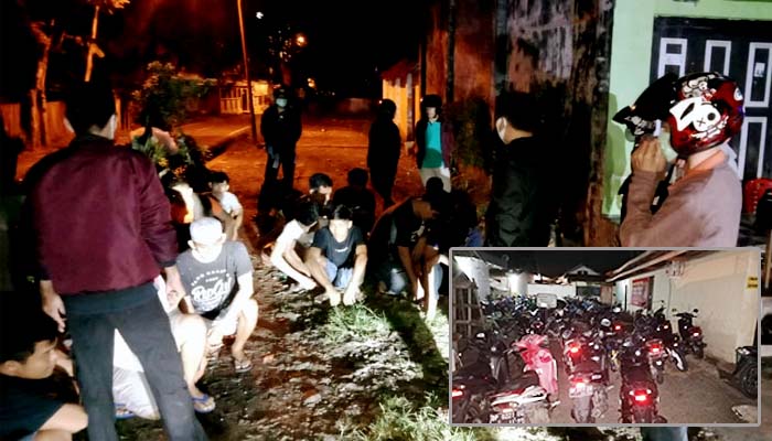 Polres Palopo mengamankan para pelaku balapan liar di beberapa lokasi