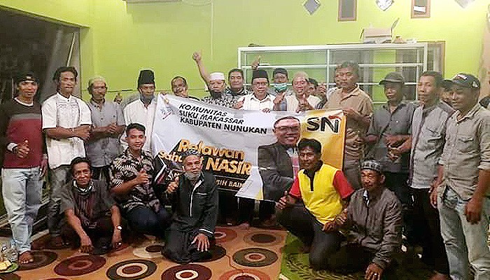 Pilkada Nunukan: dukungan tokoh masyarakat kepada M Nasir terus mengalir.