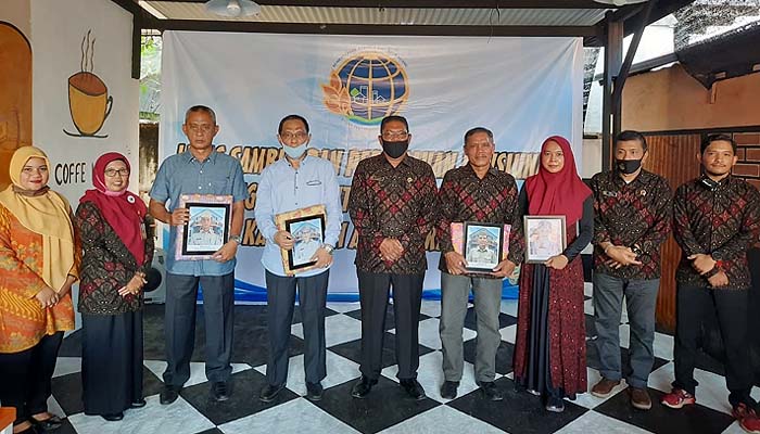 Lepas sambut dan perpisahan pensiunan pegawai Kantor Pertanahan Kabupaten Aceh Barat.